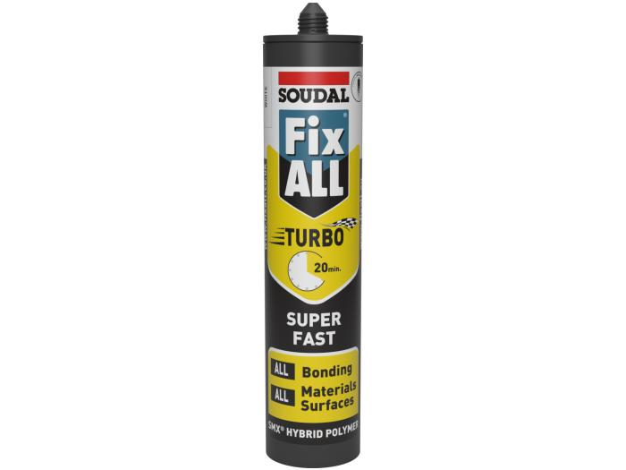 Soudal Fix ALL® TURBO Hybrid polymer sealant adhesive 290ml